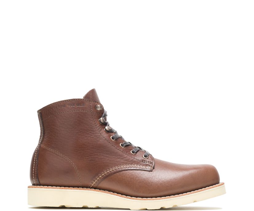 Bottes Wolverine 1000 Mile Plain-Toe Wedge Homme - Marron (JUH365219)